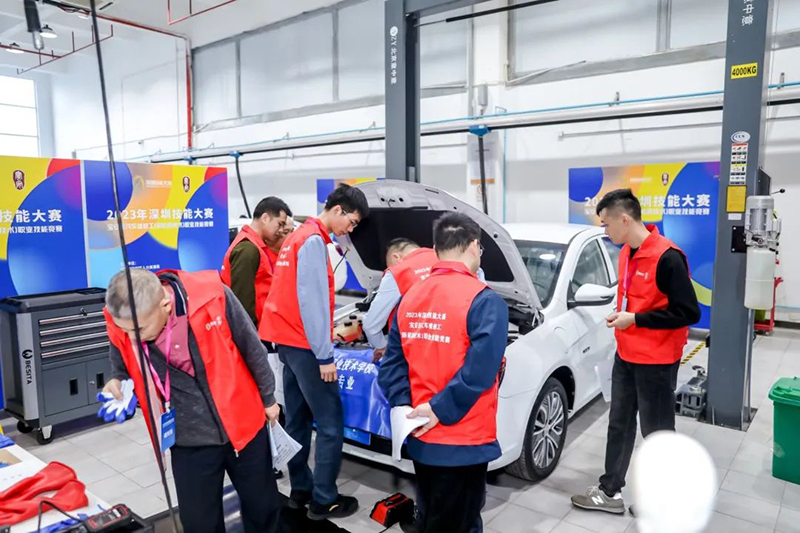 百思泰獨家贊助|2023深圳技能大賽寶安區(qū)汽車維修工(新能源技術(shù))職業(yè)技能競賽 百思泰獨家贊助|2023深圳技能大賽寶安區(qū)汽車維修工(新能源技術(shù))職業(yè)技能競賽